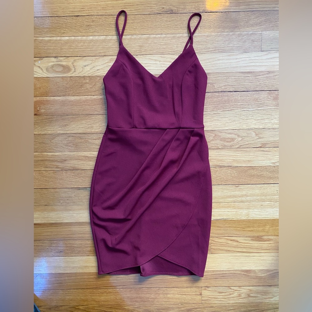 Lulus Mini Wrap Dress